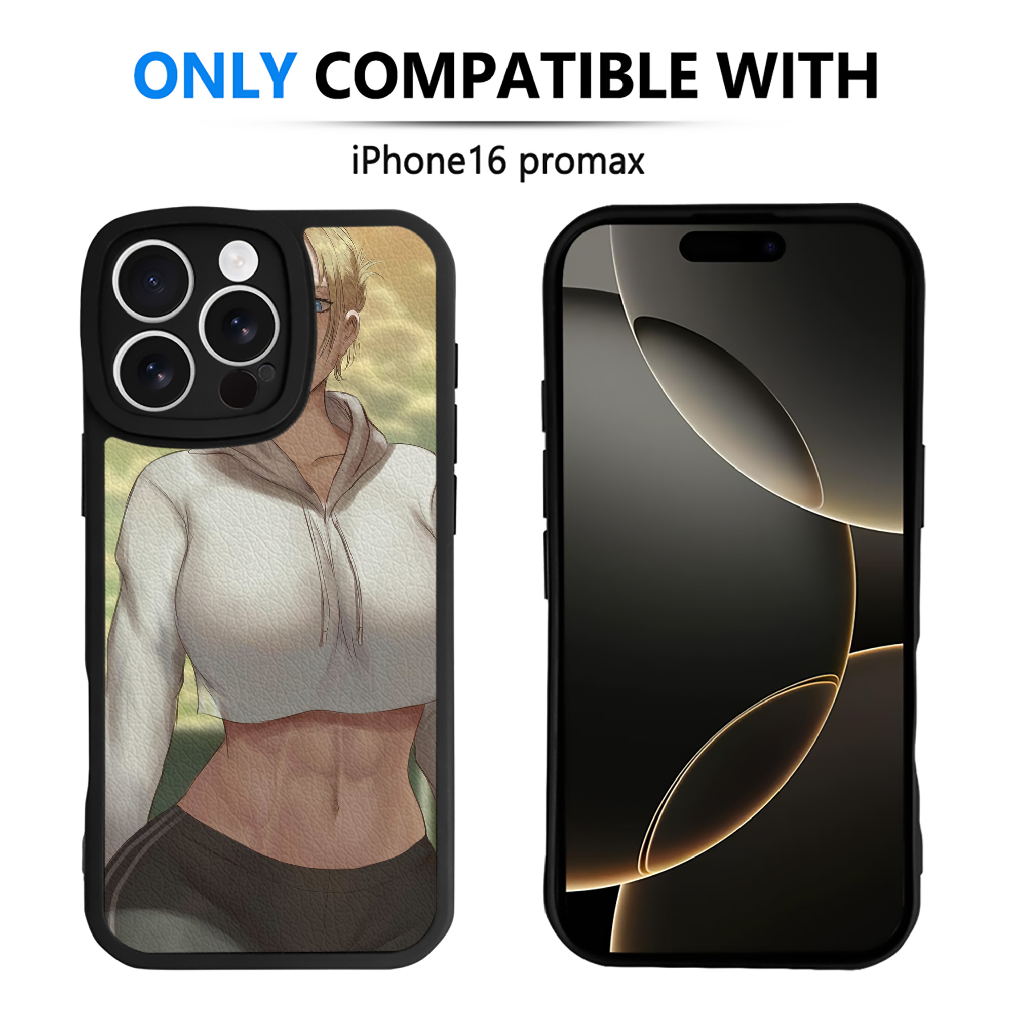 （画像用） 進撃の巨人 Attack on Titan 【iPhone 16シリーズ対応】シリコンスマホケース（レザー調） 材質：シリコン